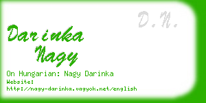 darinka nagy business card